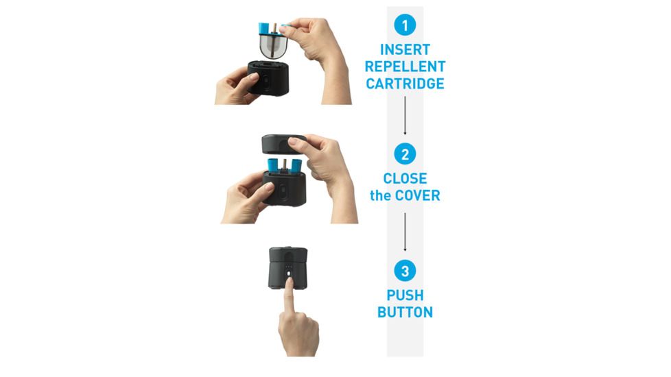 ThermaCELL Radius Zone Mosquito Repellent, Black LD32C