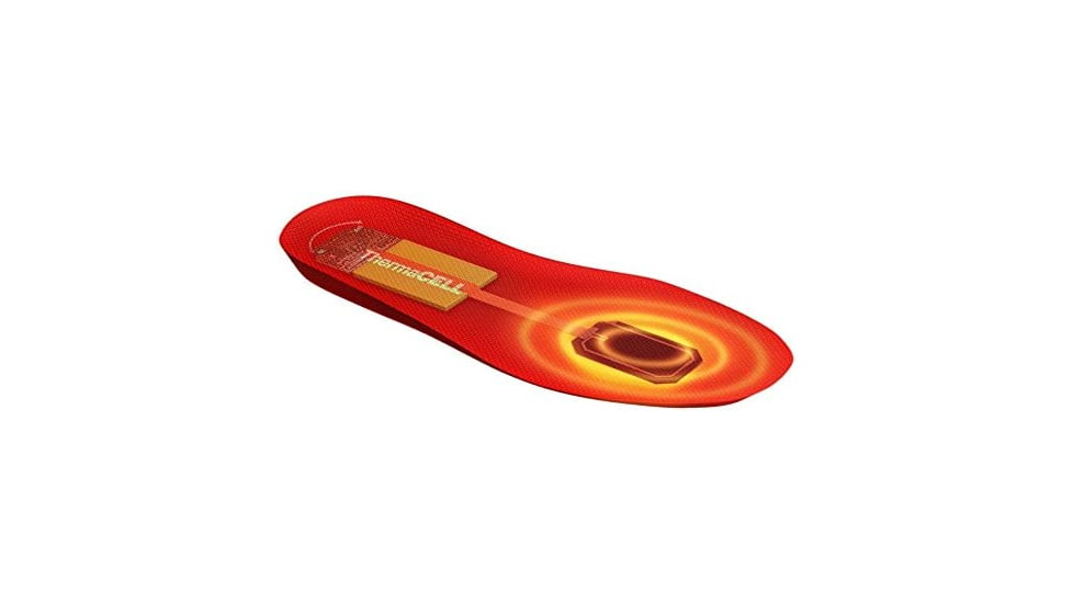 ThermaCELL Rechargeable Heated Insoles - Large - Mens 7.5-9/Womens 8.5-10, THS01L