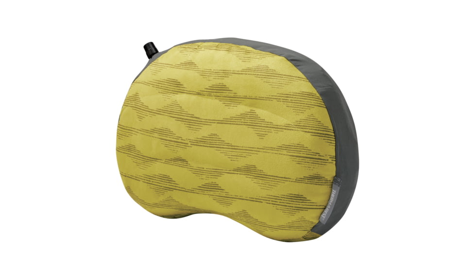 Therm-a-Rest Air Head Pillow, Yellow Mountains, Regular, 14234