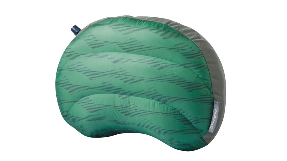 Therm-a-Rest Airhead Down Pillow, Green Mountains, Regular, 13188