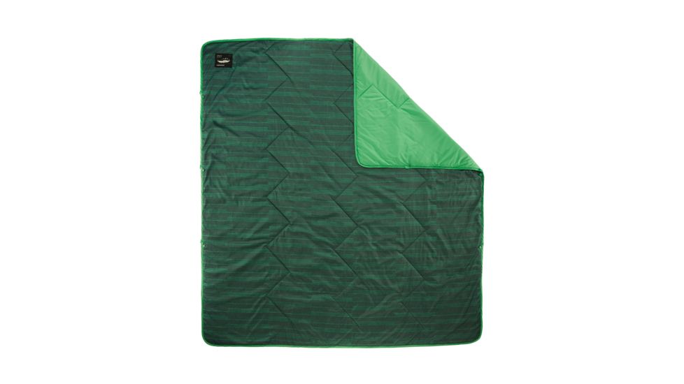 Therm-a-Rest Argo Blanket, Green Print, 13180