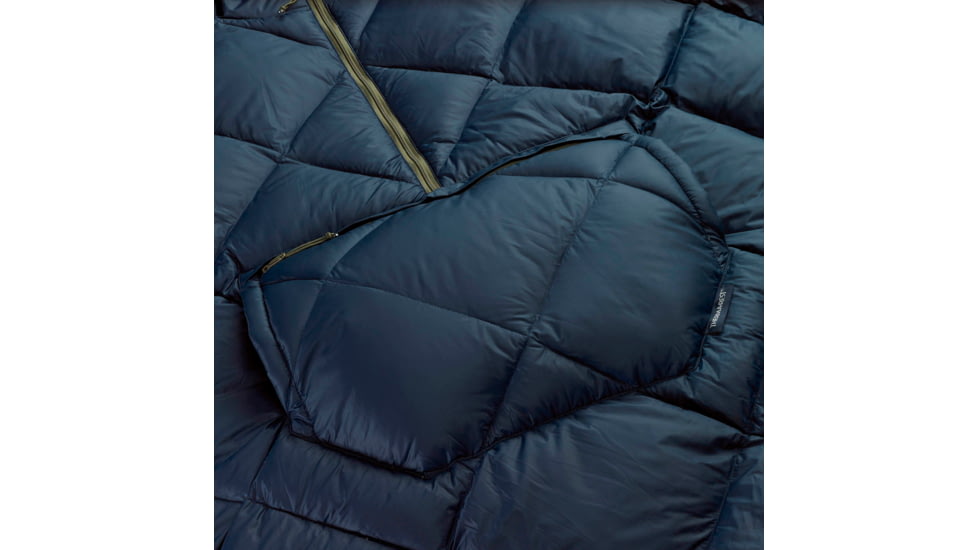 Therm-a-Rest Honcho Poncho Down Poncho, Burgundy, 11603