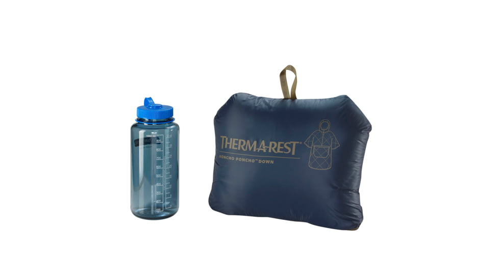 Therm-a-Rest Honcho Poncho Down Poncho, Burgundy, 11603