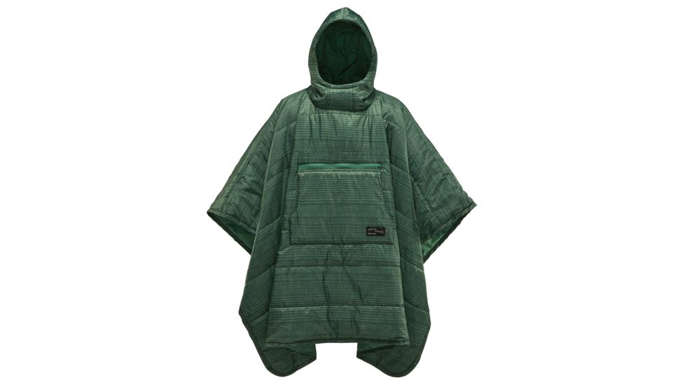 Therm-a-Rest Honcho Poncho, Green Print, 13177