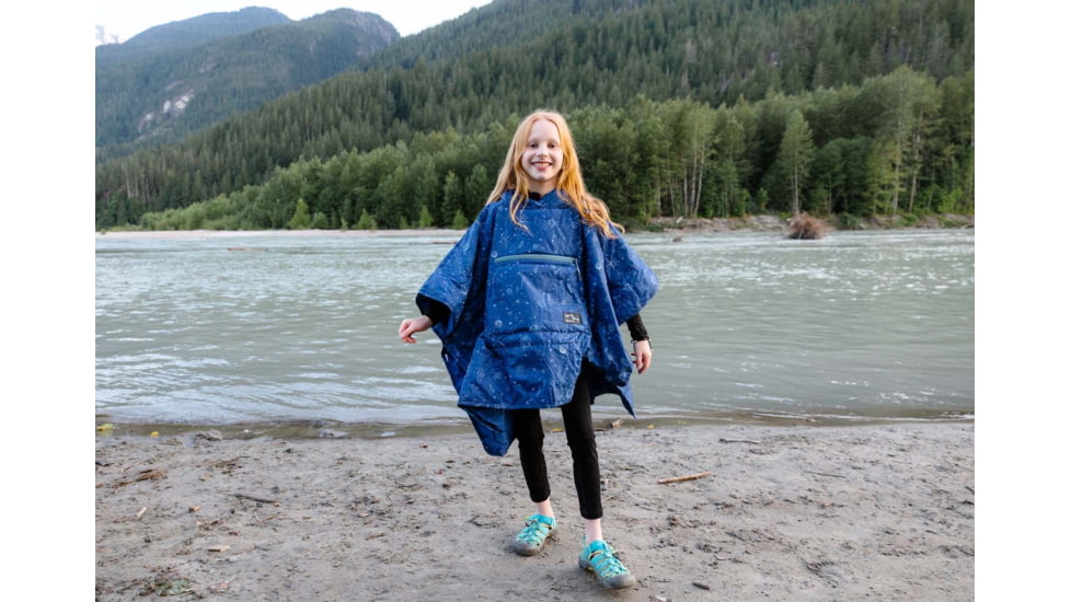 Therm-a-Rest Honcho Poncho - Kids, Space Print, 5-10 year, 13856
