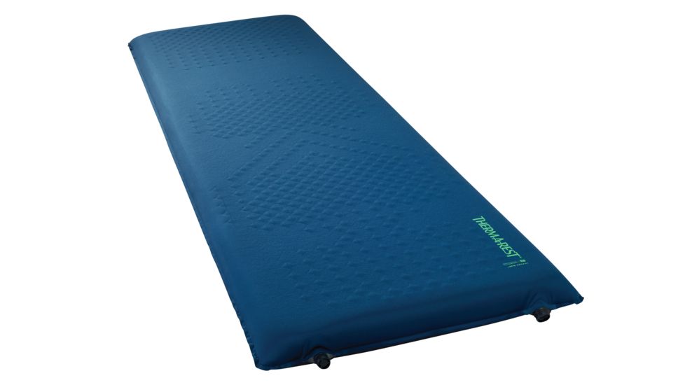 Therm-a-Rest LuxuryMap Sleeping Bag, Poseidon Blue, Large, 13279