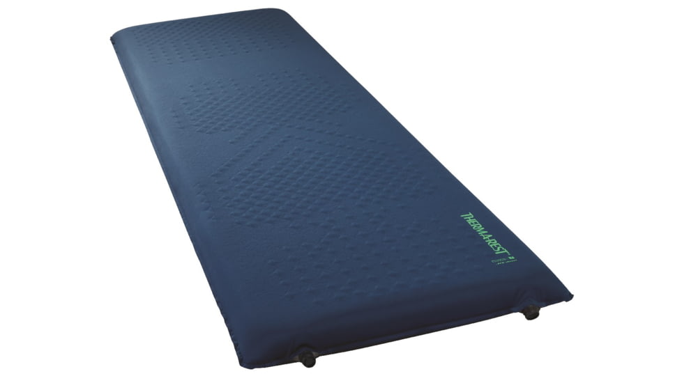 Therm-a-Rest LuxuryMap Sleeping Pad, Poseidon Blue, Large, 14028