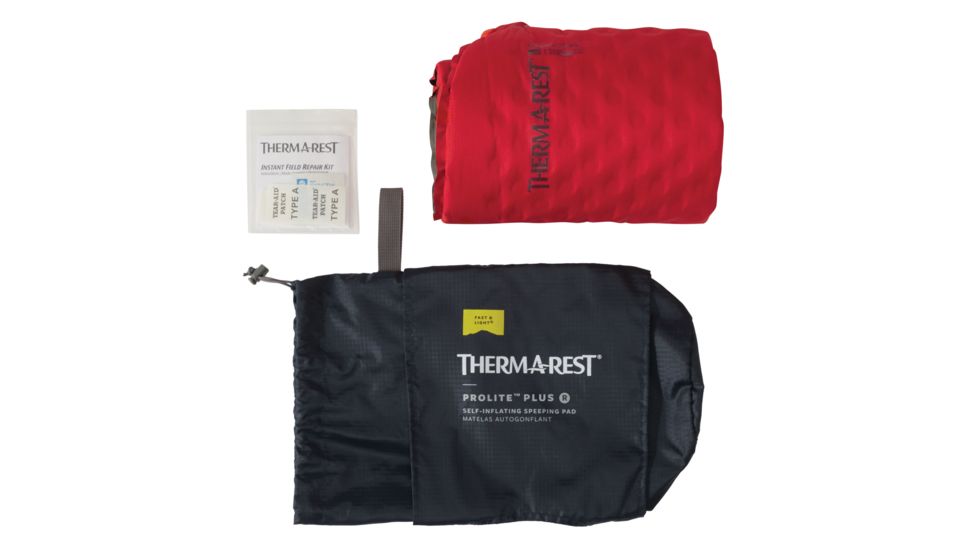 Therm-a-Rest ProLite Plus Sleeping Pad, Small, Cayenne, 13259
