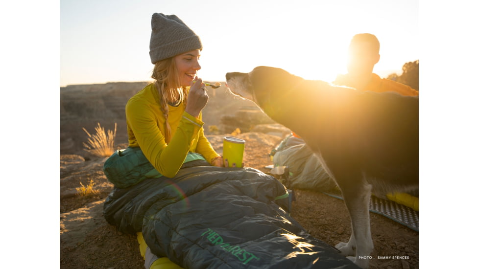 Therm-a-Rest Saros 32F/0C Sleeping Bag, Stargazer, Regular, 13162