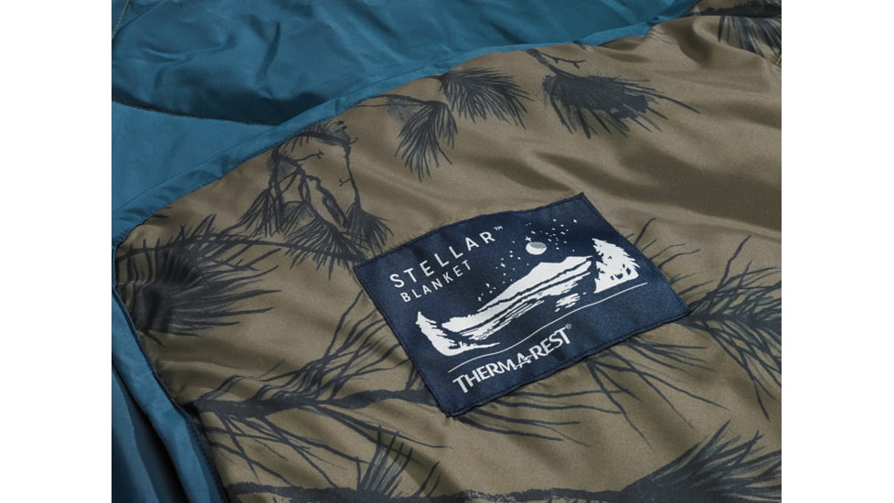 Therm-a-Rest Stellar Blanket, Peeking Pine, 11545