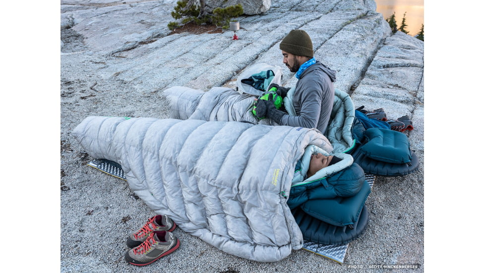 Therm-a-Rest Vesper 20F/-6C Quilt Sleeping Bag, Regular, Vapor, 10703