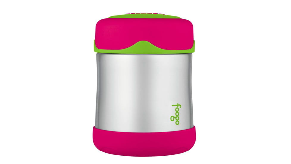 Thermos Foogo Stainless Steel, Vacuum Insulated Food Jar - Watermelon/Green - 10 oz. 58259