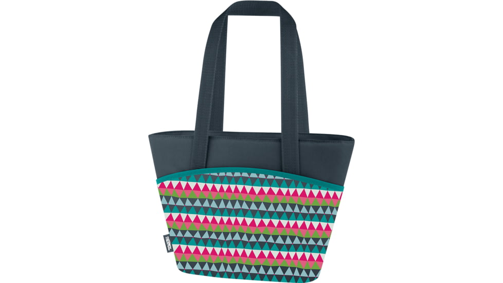 Thermos Raya 9 Can Lunch Tote - Colorful Triangles 78924