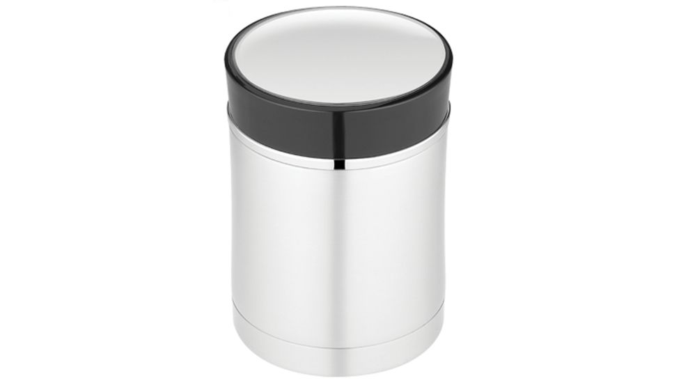 Thermos Sipp Vacuum Insulated Food Jar - 16 oz. - Stainless Steel/Black 44558