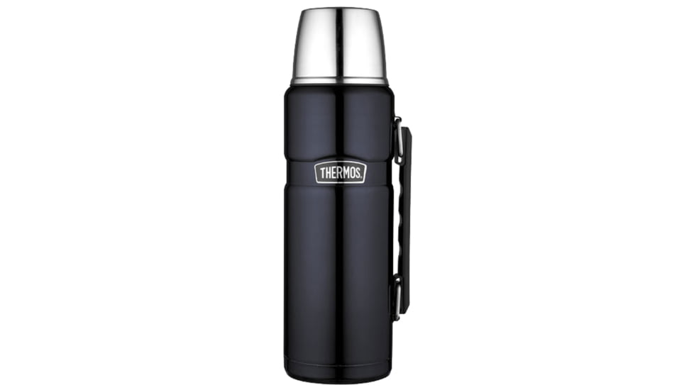 Thermos Stainless King Vacuum Insulated Beverage Bottle - 40 oz. - Stainless Steel/Midnight Blue 41587