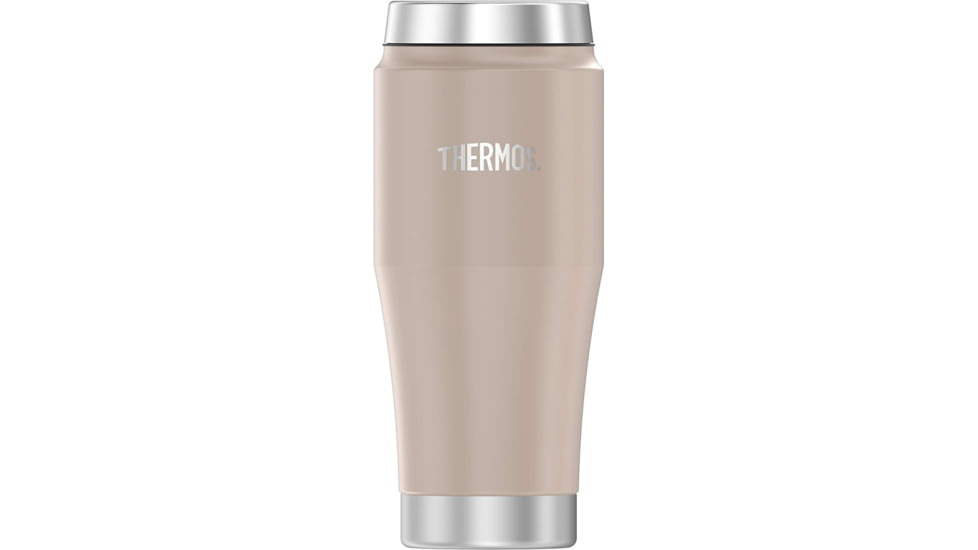 Thermos Vacuum Insulated Stainless Steel Travel Tumbler - 16oz - Matte Stone Gray 74656