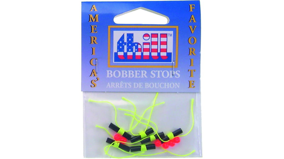 Thill Americas Favorite Bobber Stop/Bead Fl Yellow 6Pk, BS006