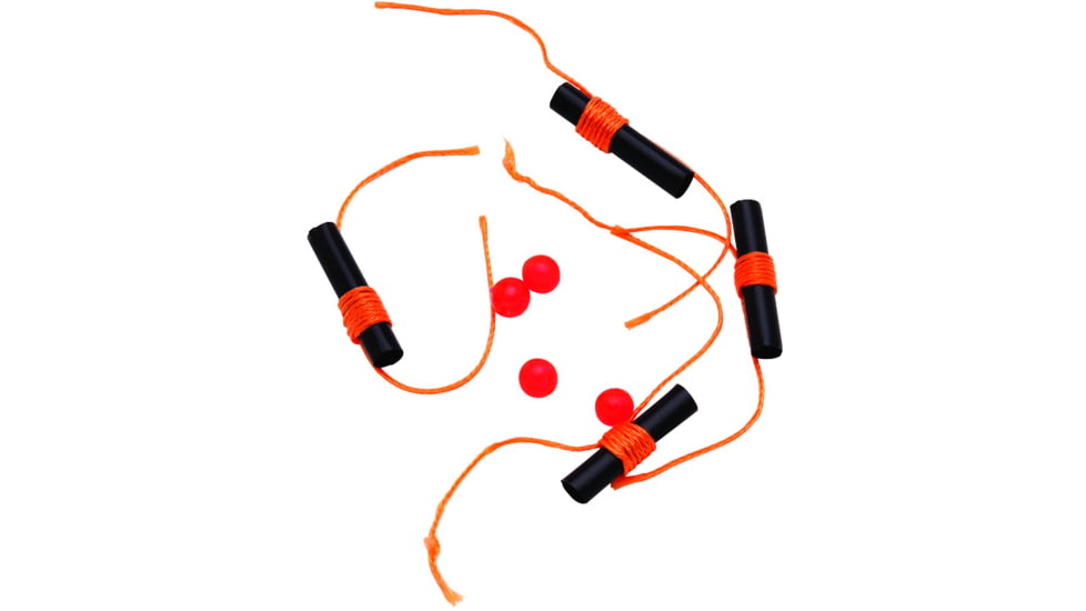 Thill Americas Favorite Bobber Stop/Bead Fluorescent Orange 40Cd, BS041