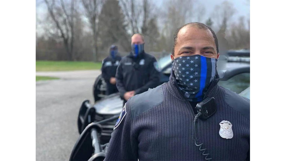 Thin Blue Line Gaiter - TBL-BA-ST