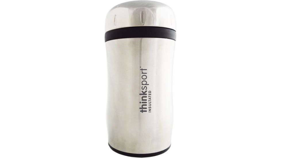 Thinksport Go4th Container W Sprk 12oz Sl GO4TH350 - SILVER