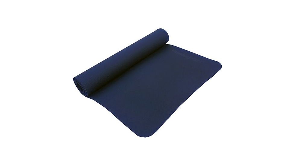 Thinksport Safe Yoga Mat, Black/Black, Black, TPE, 30 Day Manufacturer Warranty, TNK-02462