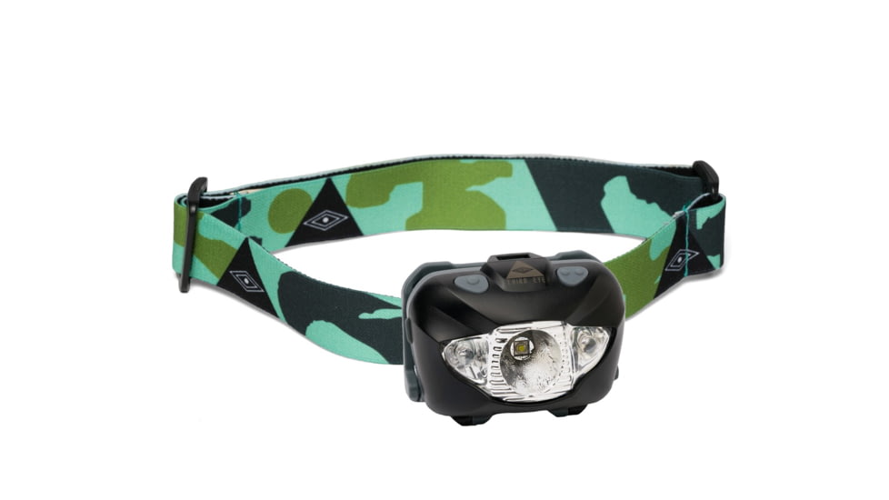 Third Eye Headlamps TE14 Headlamp. Black Lamp, Cammo, One Size, TE14.CAM.B