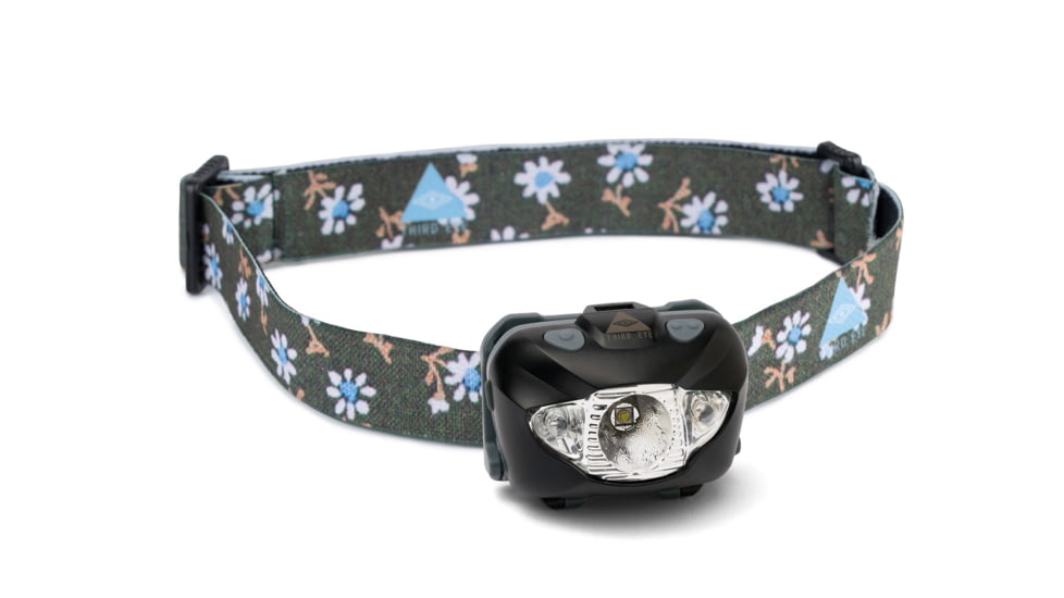 Third Eye Headlamps TE14 Headlamp. Black Lamp, Ditsy Floral, One Size, TE14.DFL.B