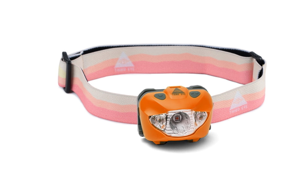Third Eye Headlamps TE14 Headlamp. Orange Lamp, Desert Fade, One Size, TE14.DFD.O
