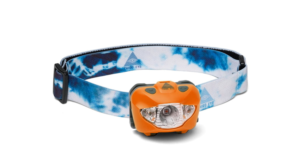 Third Eye Headlamps TE14 Headlamp. Orange Lamp, Indigo, One Size, TE14.IND.O