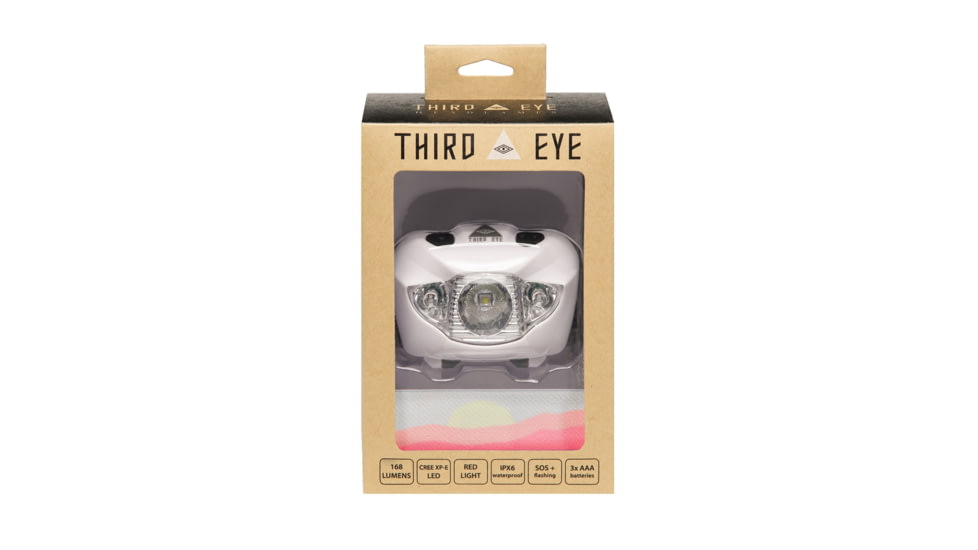 Third Eye Headlamps TE14 Headlamp. White Lamp, Desert Fade, One Size, TE14.DFD