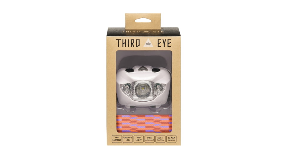 Third Eye Headlamps TE14 Headlamp. White Lamp, Metric, One Size, TE14.MET