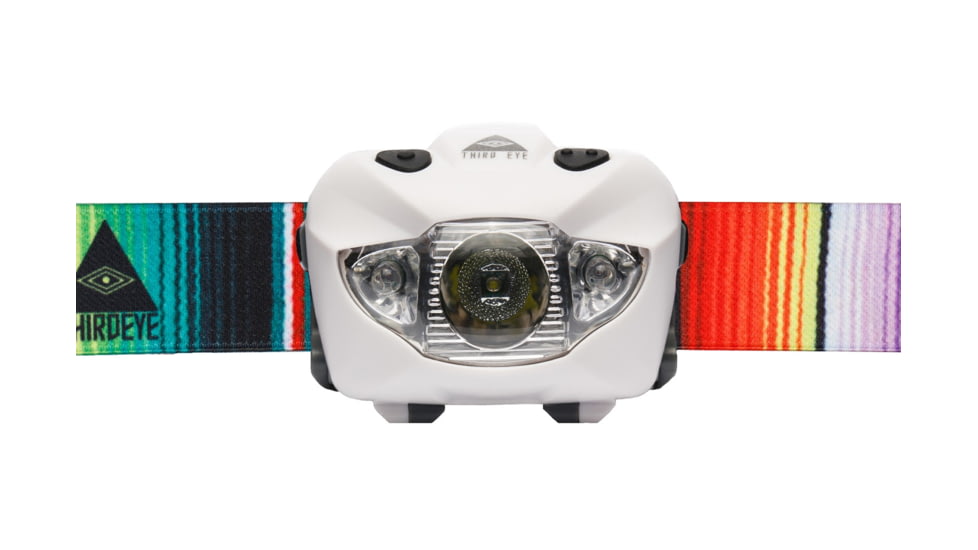 Third Eye Headlamps TE14 Headlamp. White Lamp, Serape, One Size, TE14.SER