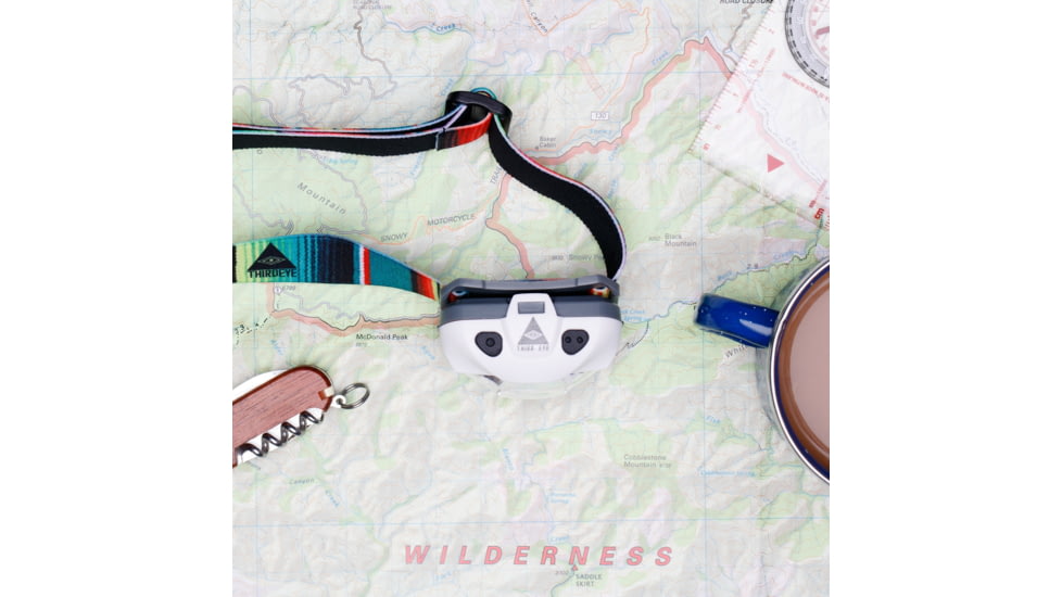 Third Eye Headlamps TE14 Headlamp. White Lamp, Serape, One Size, TE14.SER