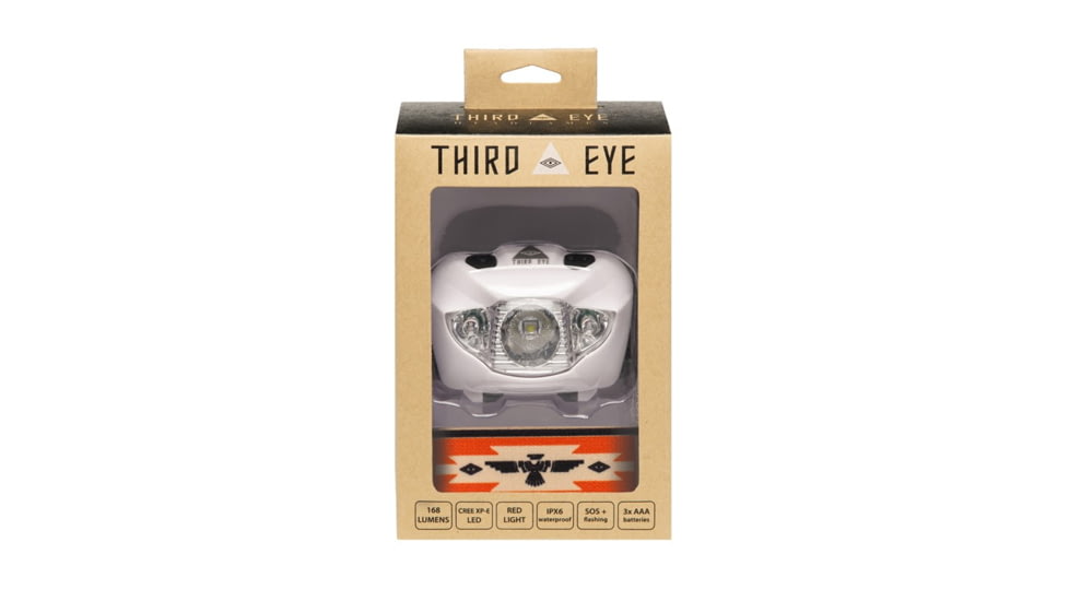 Third Eye Headlamps TE14 Headlamp. White Lamp, Thunderbird, One Size, TE14.TB