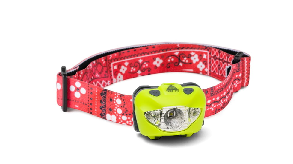 Third Eye Headlamps TE14 Headlamp. Yellow Lamp, Bandana, One Size, TE14.BDNA.Y