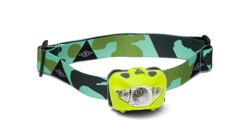 Third Eye Headlamps TE14 Headlamp. Yellow Lamp, Cammo, One Size, TE14.CAM.Y