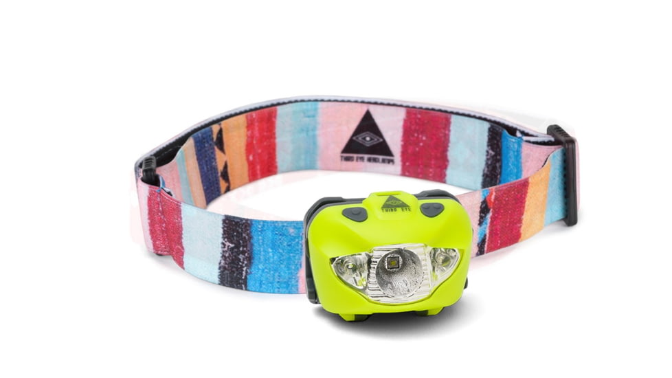Third Eye Headlamps TE14 Headlamp. Yellow Lamp, Moroccan Rug, One Size, TE14.MRUG.Y
