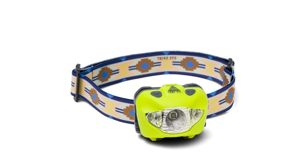 Third Eye Headlamps TE14 Headlamp. Yellow Lamp, Woven, One Size, TE14.W.Y