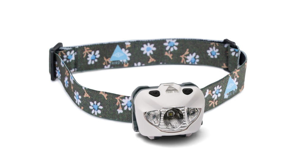 Third Eye Headlamps Totally Awesome Headband Headlamp Strap, Ditsy Floral, One Size, TAH-DFL - Ditsy Floral