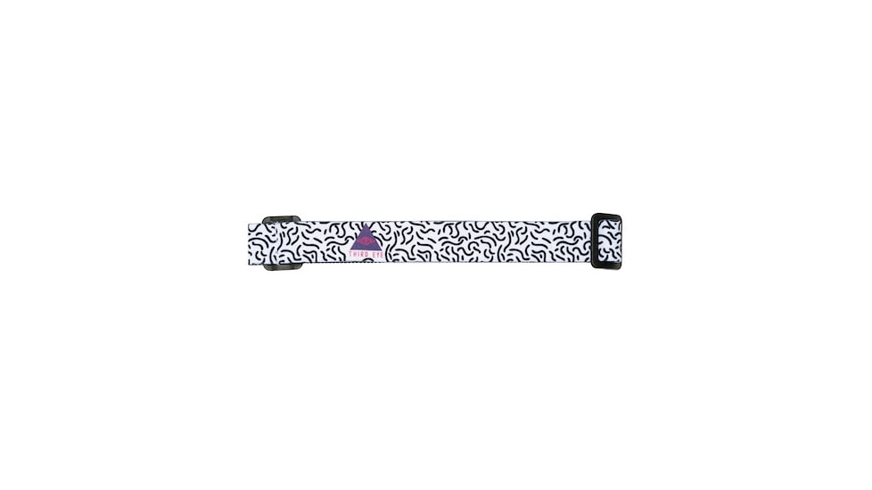 Third Eye Headlamps Totally Awesome Headband Headlamp Strap, Lines, One Size, TAH-MET-LINES