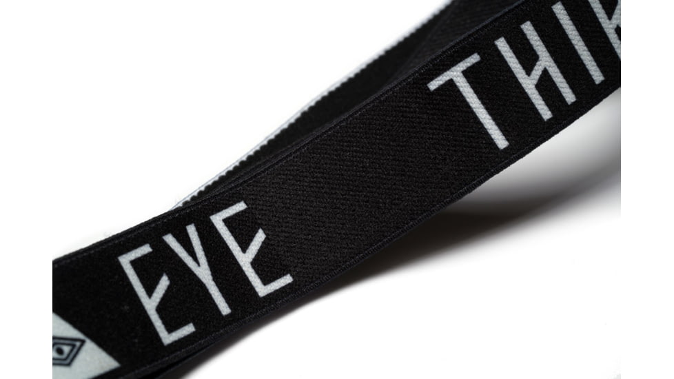 Third Eye Headlamps Totally Awesome Headband Headlamp Strap, TE Logo Black, One Size, TAH-LOG - Logo