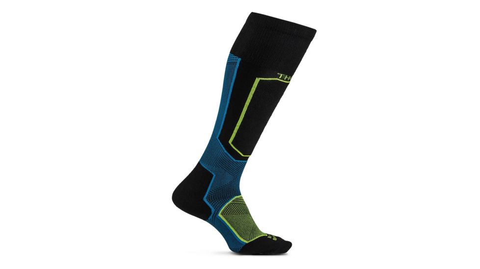 Thorlos Extreme Custom Ski Grn/blu Xs XSKI9186