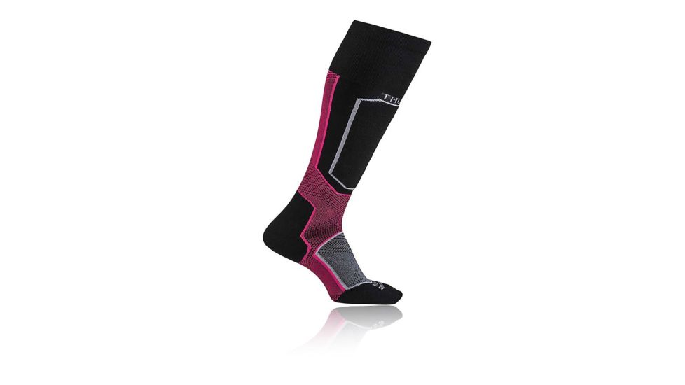 Thorlos Extreme Custom Ski Pink/blk Sm XSKI9179