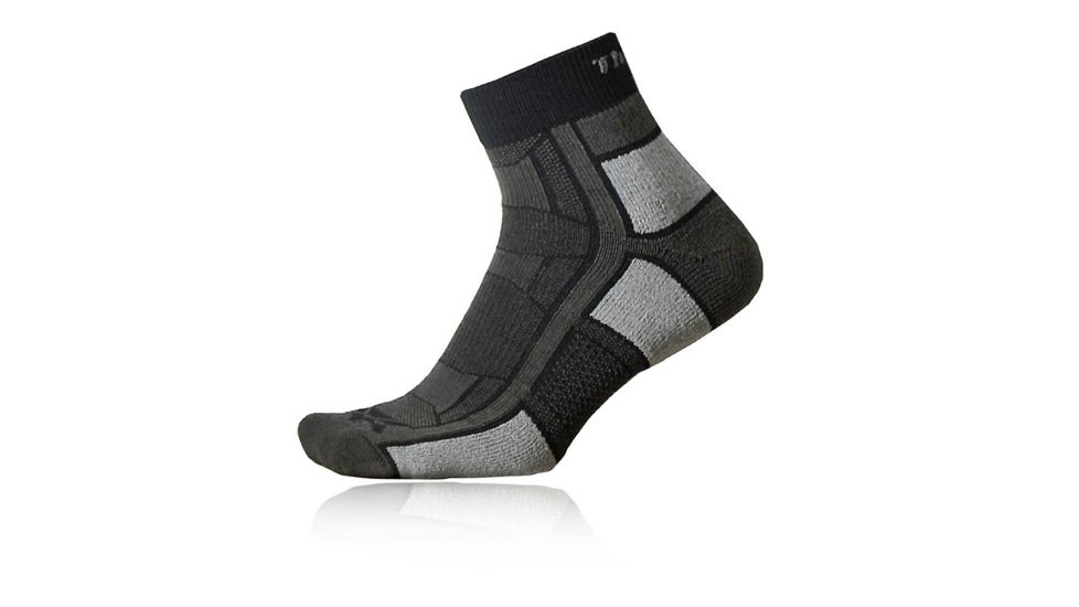 Thorlos Outdoor Athlete Lw Qtr Blk Xs OAQU9756