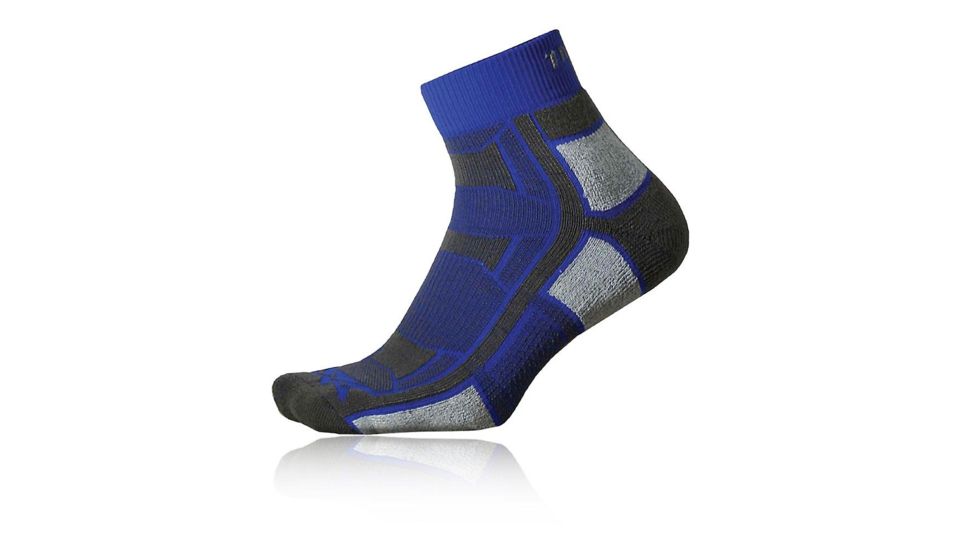 Thorlos Outdoor Athlete Lw Qtr Royl Xs OAQU9758