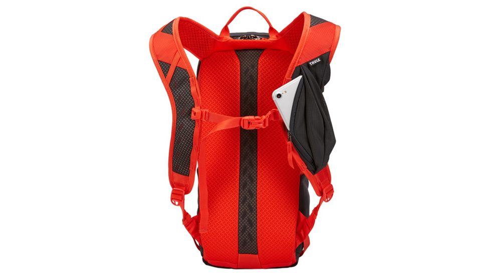 Thule AllTrail Hiking Backpack, Obsidian/Roarange, 15L, 3203739
