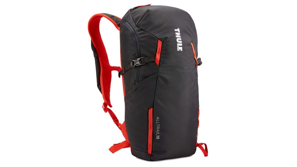 Thule AllTrail Hiking Backpack, Obsidian/Roarange, 15L, 3203739