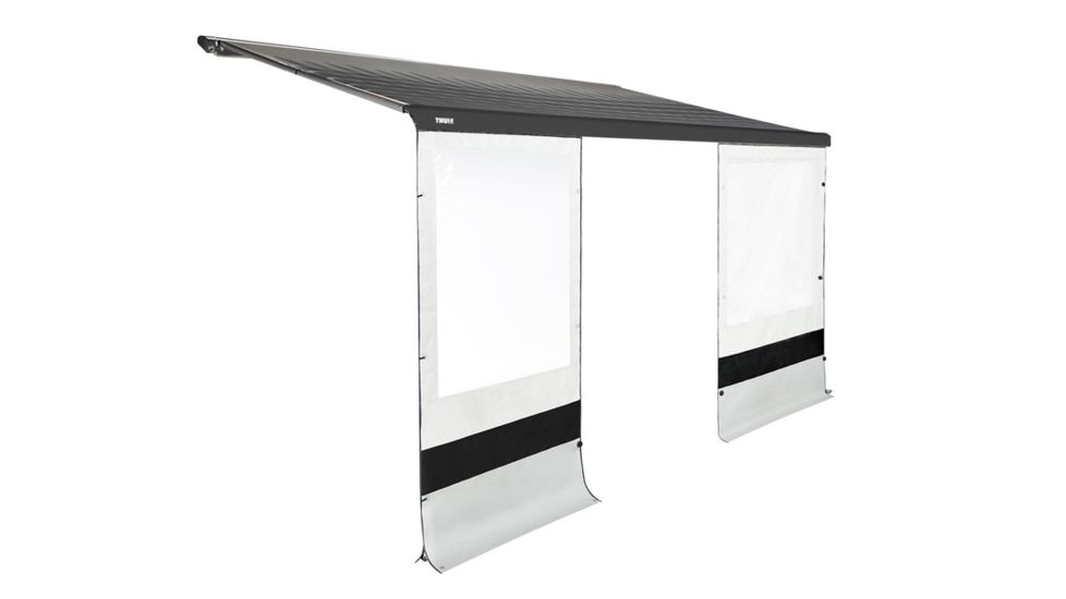 Thule Rain Blocker G2-Front Panel, Silver, 4.2in x 6in, 306454