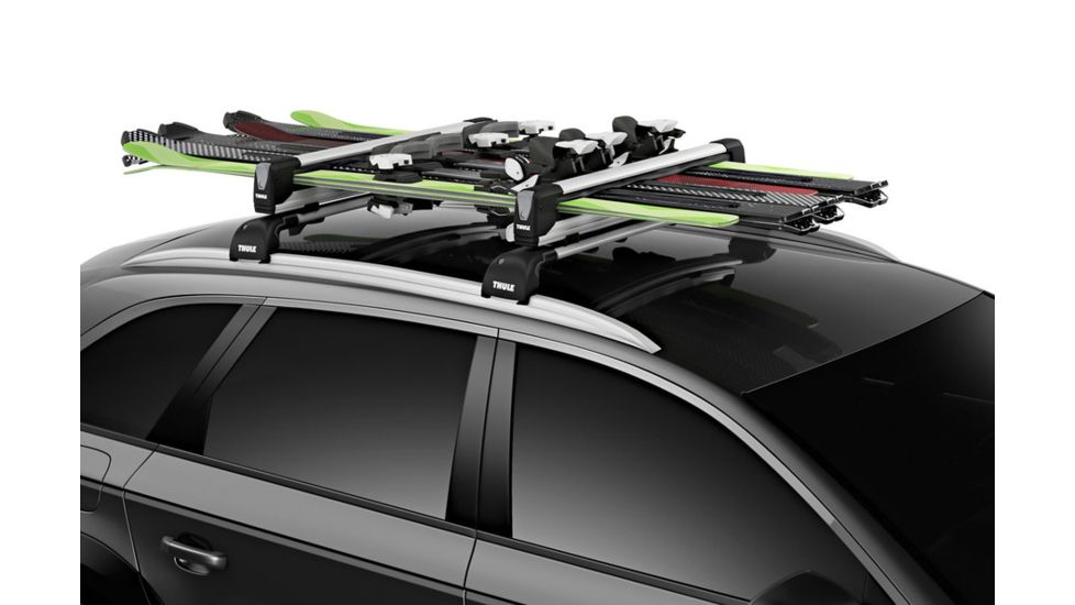 Thule Snowpack Extender Rack, Black/Silver 7325