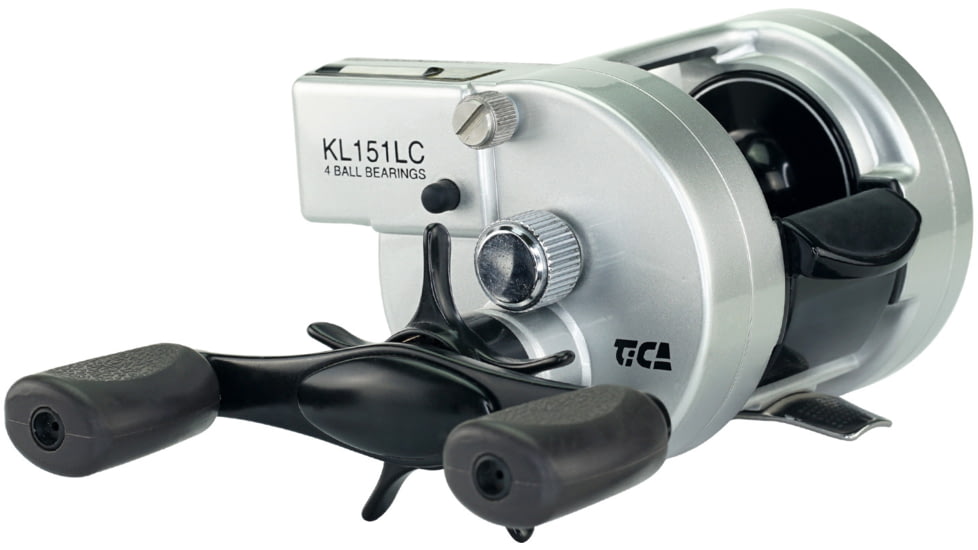 Tica Samira Baitcast Line Counter reel, RH, 4 Rust resistant Ball Bearing + 1 RB, Aluminum body, KL150LC